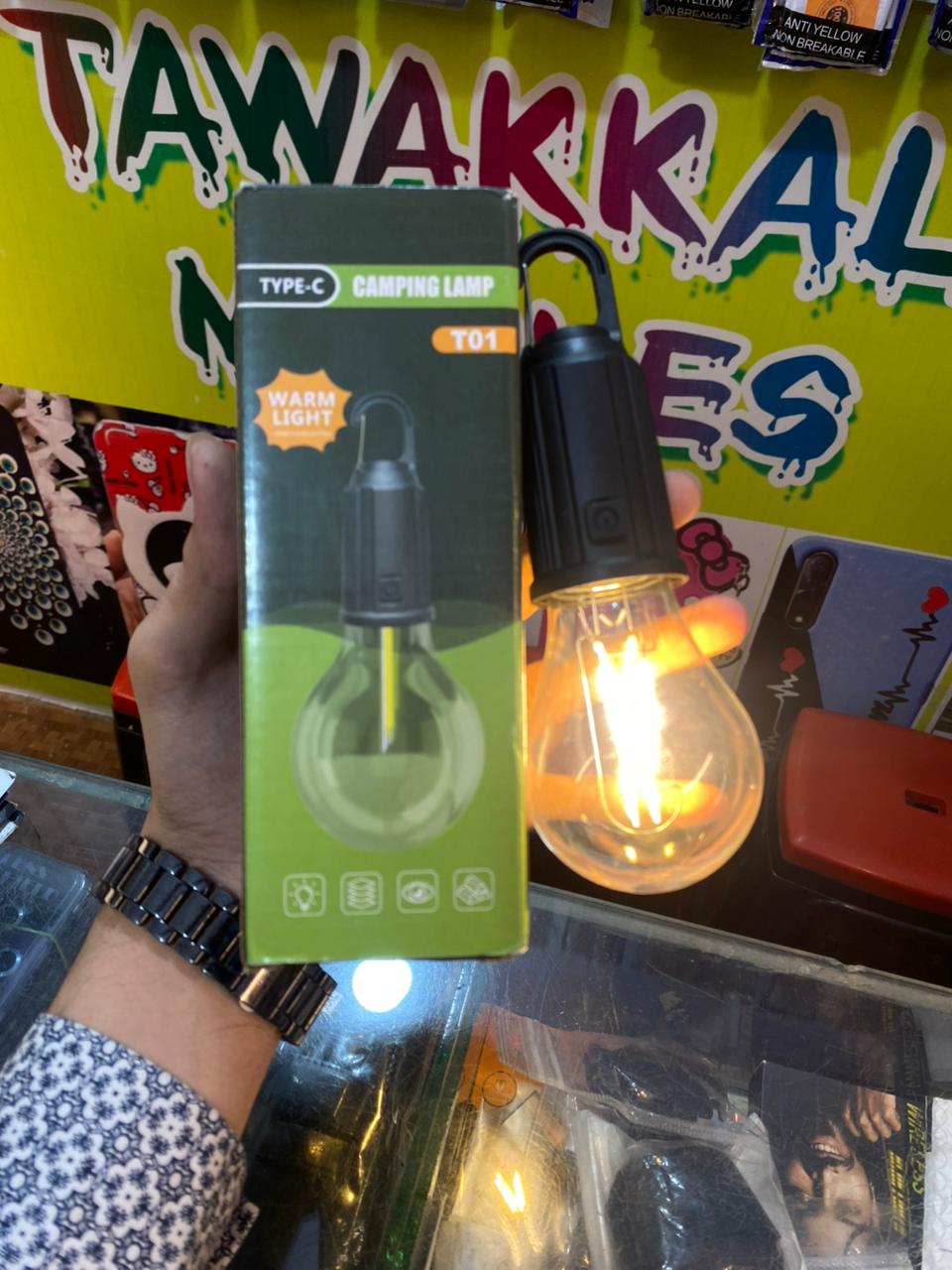 CAMPING LAMP/WARM LIGHT