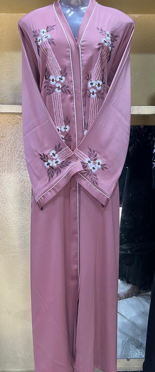 TIK TOK EMBROIDERY BURQA