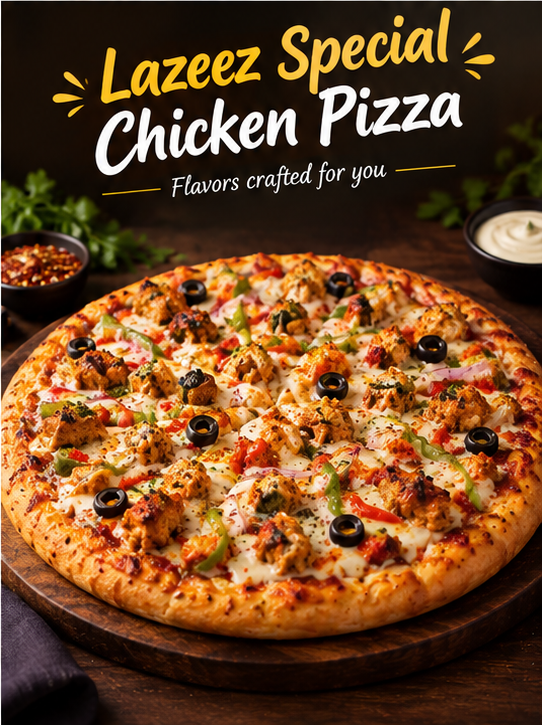 LAZEEZ SPECIAL PIZZA
