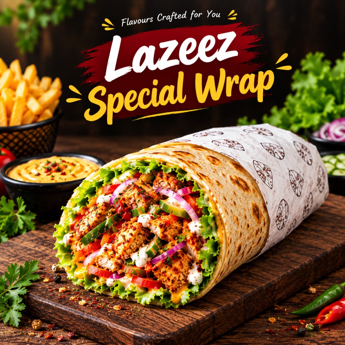 LAZEEZ SPECIAL WRAP