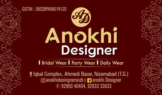 ANOKHI DESIGNER